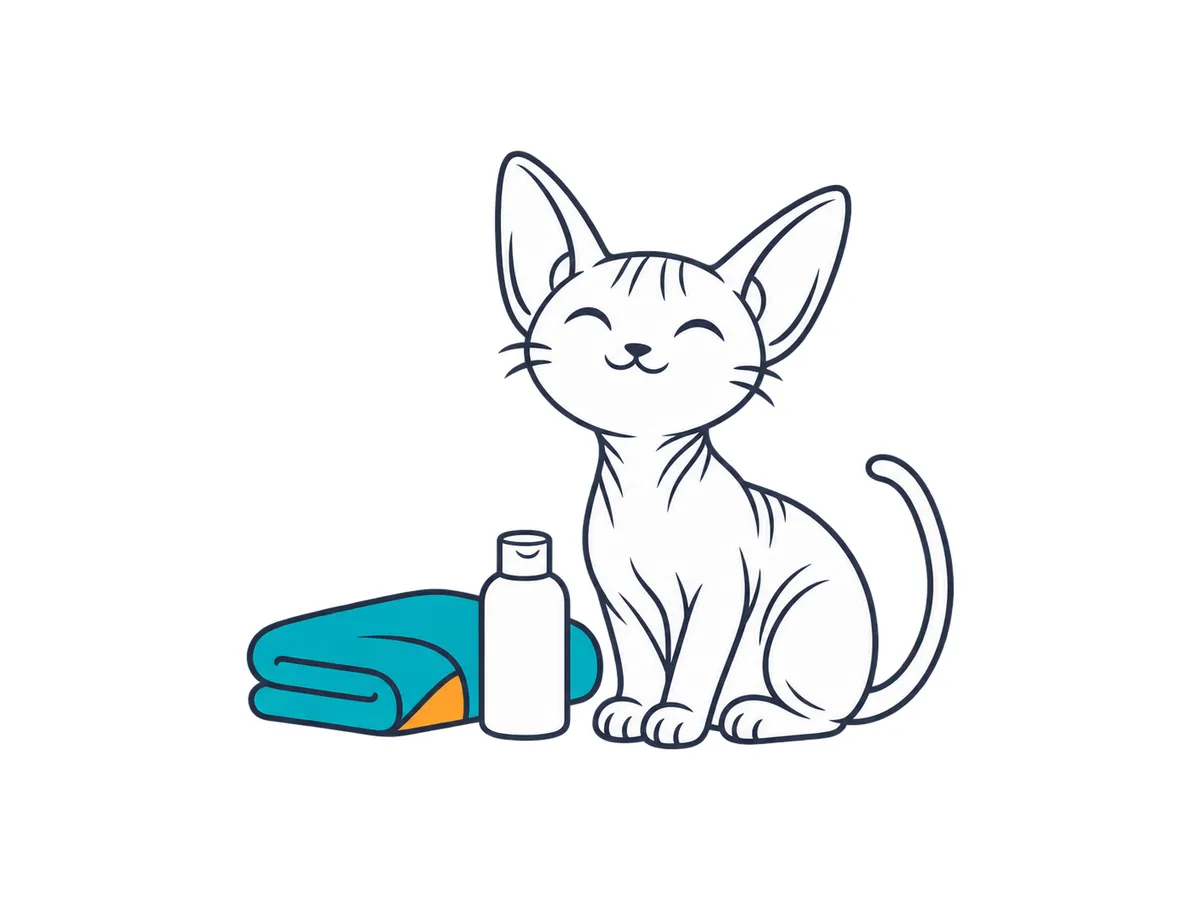 Gato esfinge (sphynx): carácter, cuidados de la piel y salud