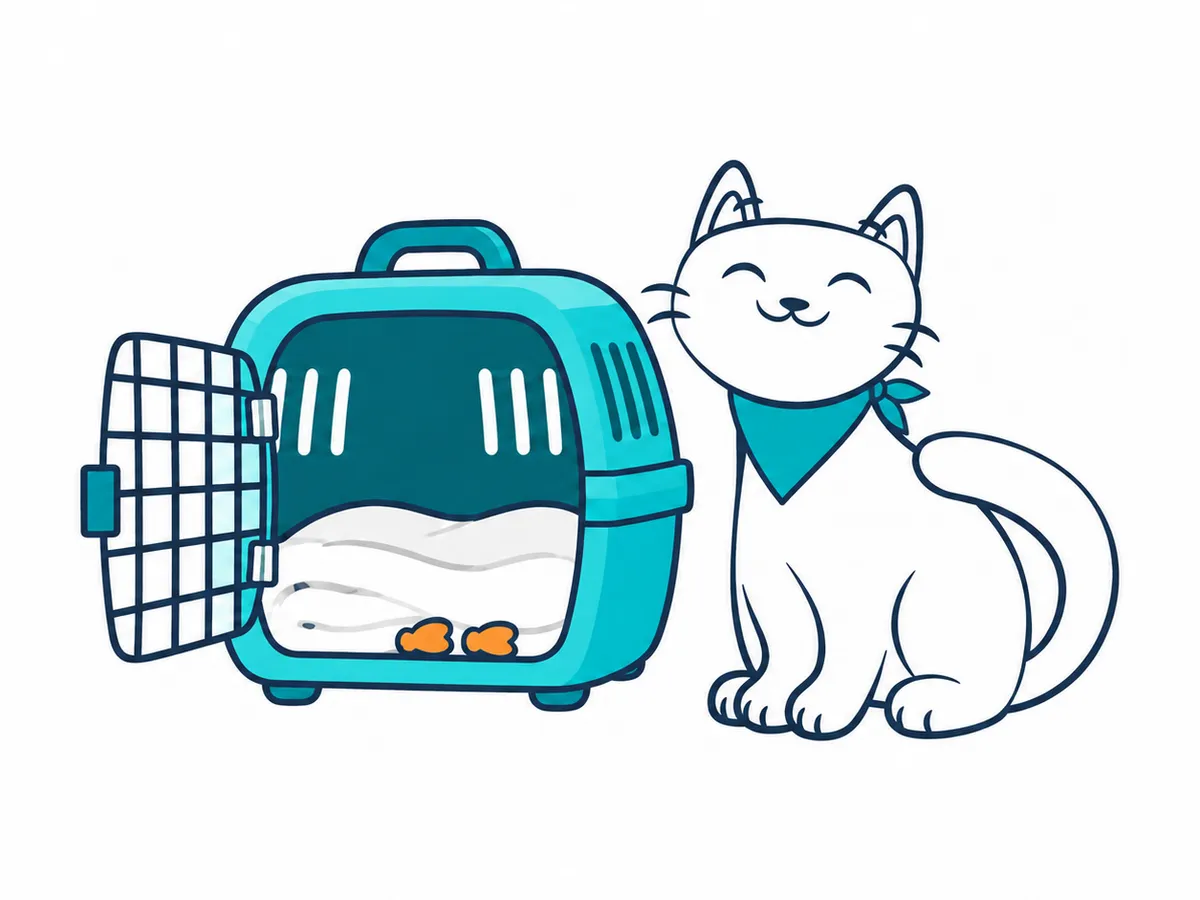 Cómo acostumbrar a tu gato al transportín sin forzarlo