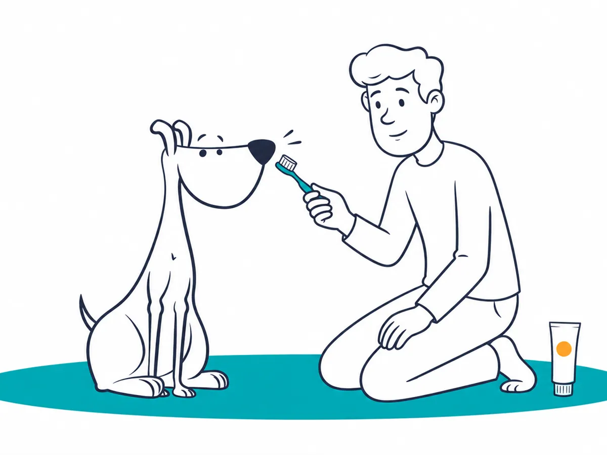 Cómo limpiar los dientes a un perro: guía paso a paso