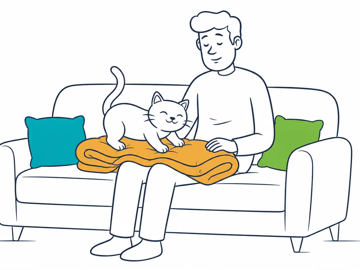 Por qué los gatos amasan: qué significa y cuándo vigilar