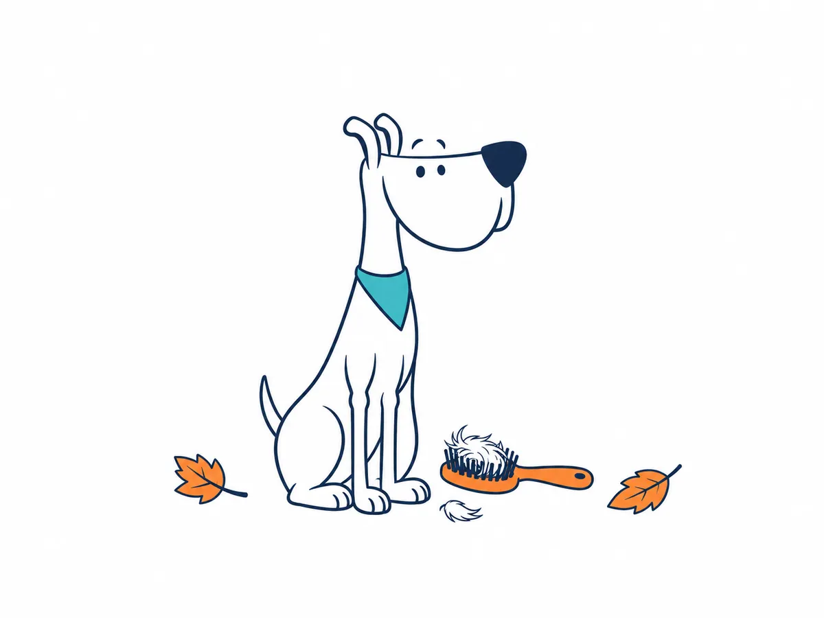 Muda de pelo del perro en otoño: qué hacer