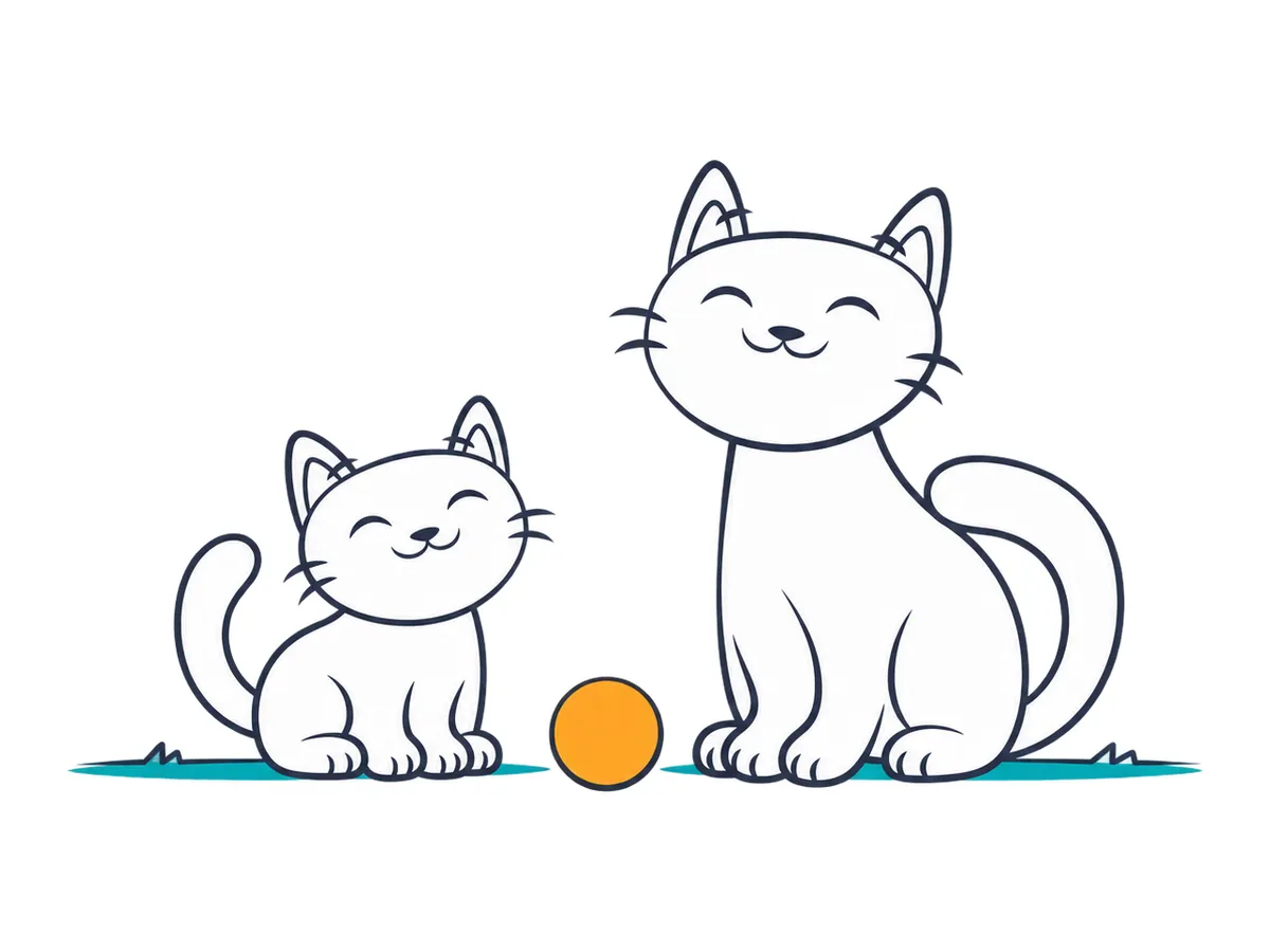 ¿Cuánto tarda en crecer un gato? Etapas y edad adulta