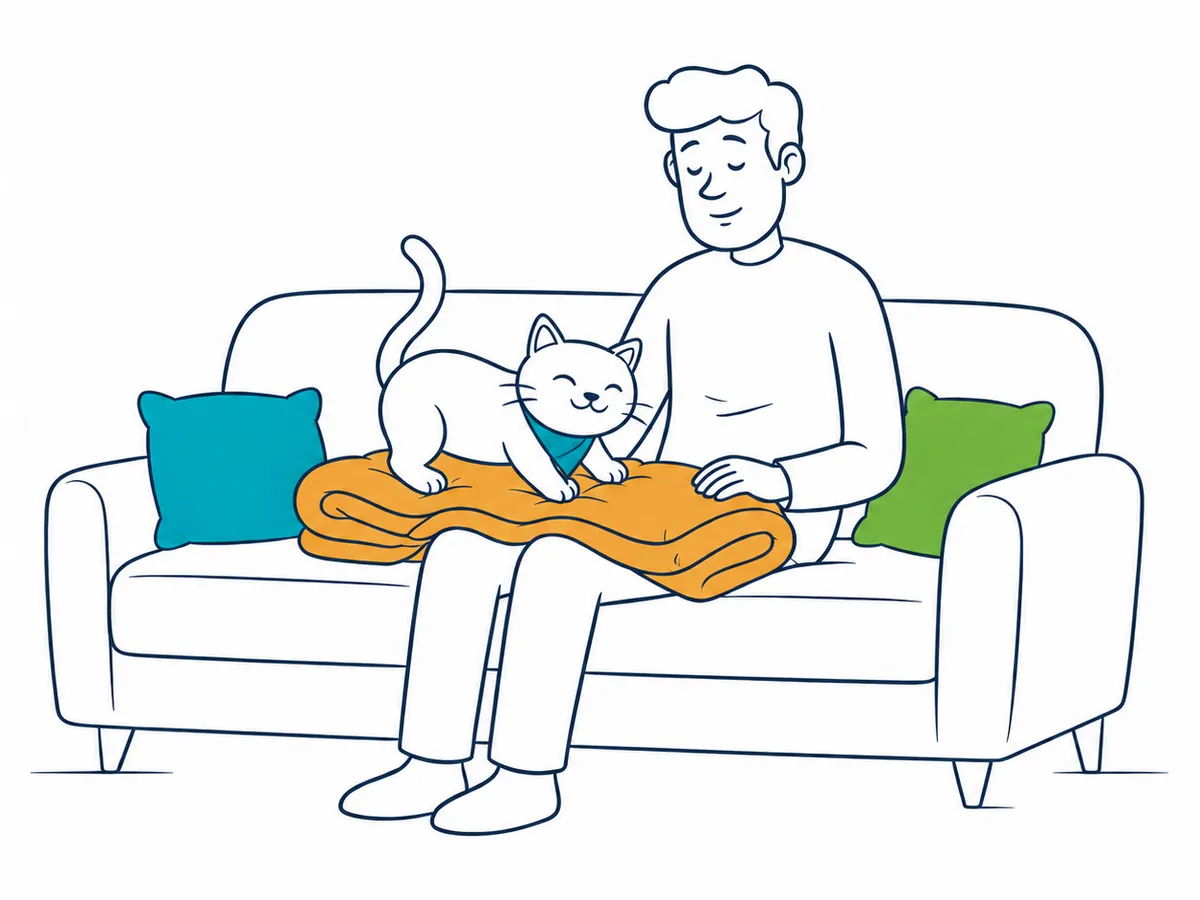 Por qué los gatos amasan: qué significa y cuándo vigilar