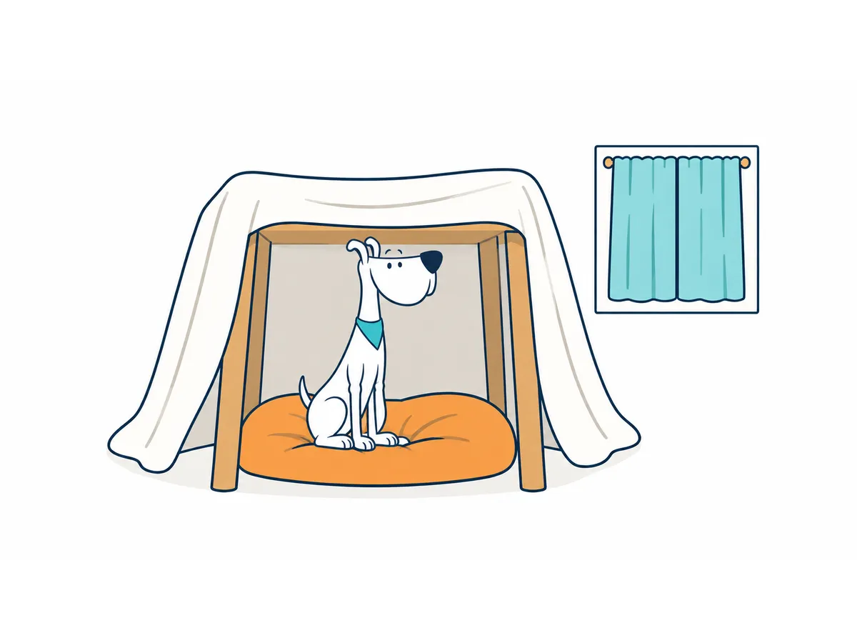 Mi perro tiene miedo a los petardos: qué hacer